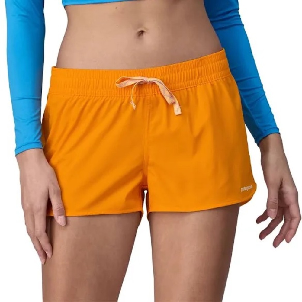 Patagonia Vibrant Orange shorts